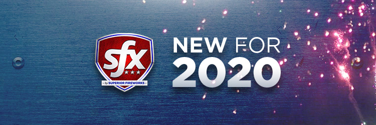 New for 2020 from SFX Fireworks